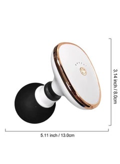 Prime by javaudan 5 Speed Mini Portbale USB Reachrageable Massage Gun Deep Tissue Muscle Massager Body Pain Relief Tool For Body And Neck Vibrator Fitness  - Image 2