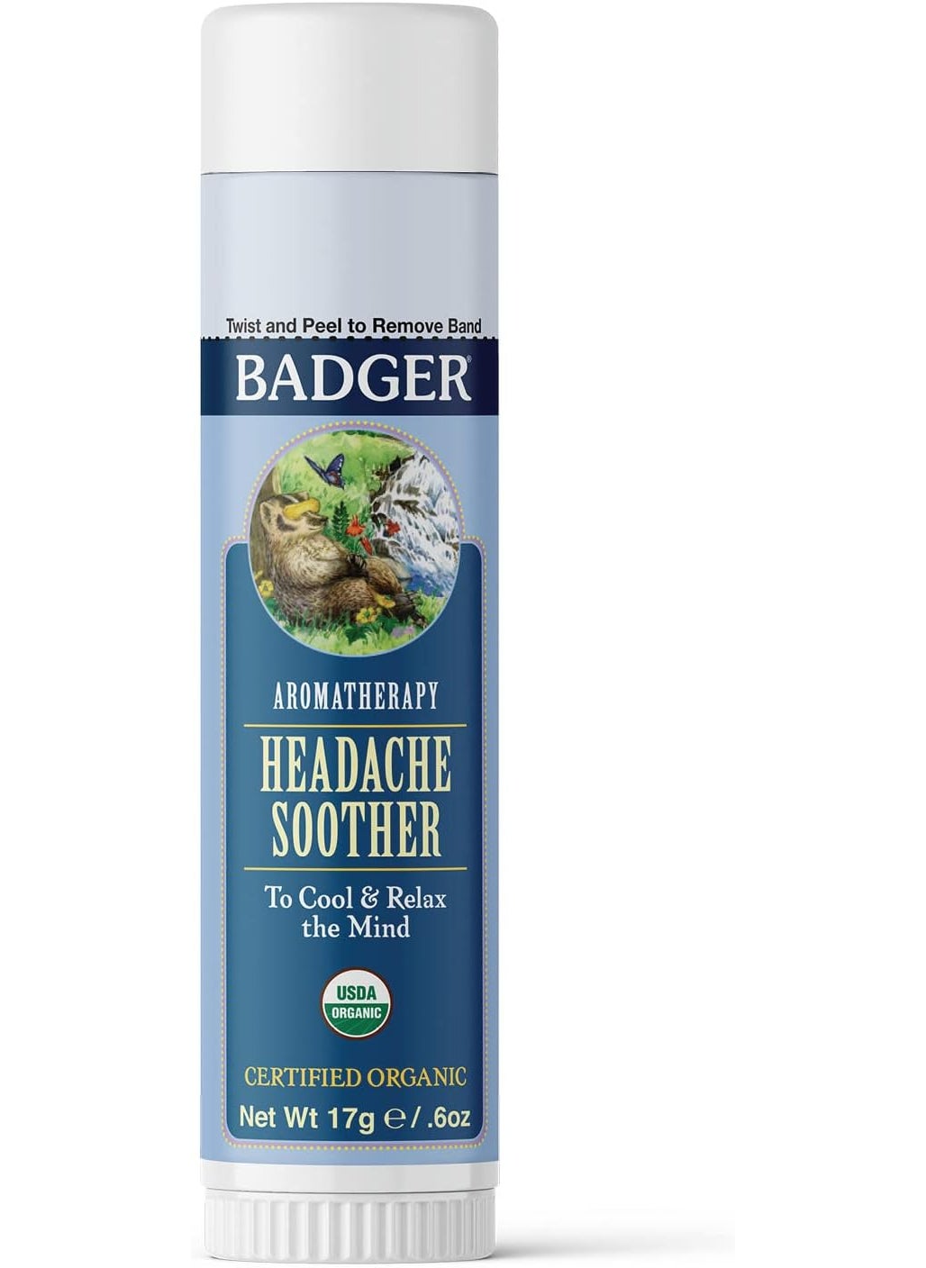 Badger Badger Headache Soother - .6 oz Stick 