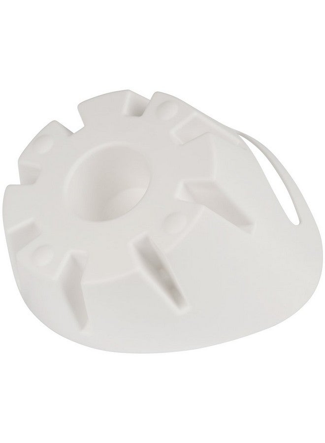 Plumb Craft Universal Plunger Holder Drip Tray, White (1 Pack) - Image 3