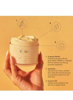 Ouai OUAI Body Cream, St. Barts - Hydrating Whipped Body Cream with Cupuaçu Butter, Coconut Oil and Squalane - Softens Skin and Delivers Healthy-Looking Glow - Sulfate-Free Skin Care - 7.5 Oz  - Image 2