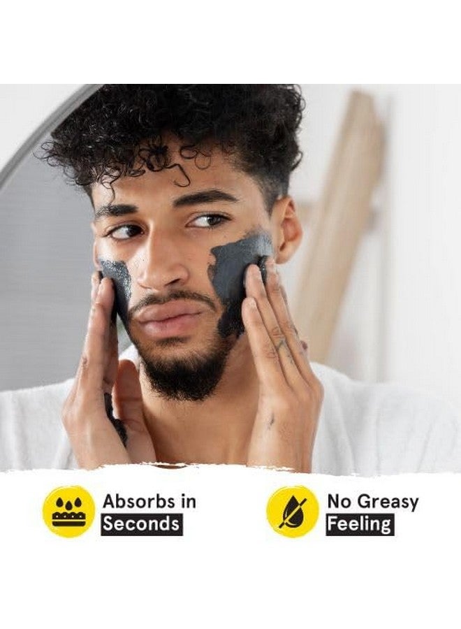 لومين غسول الوجه الفحمي للرجال 100 مل، عبوتان، يفتح المسام ويتحكم في الزيت، يجهز البشرة للحلاقة، يحتوي على زيت زهرة الورد الفحمي وكينتيللا اسياتيكا - Image 4