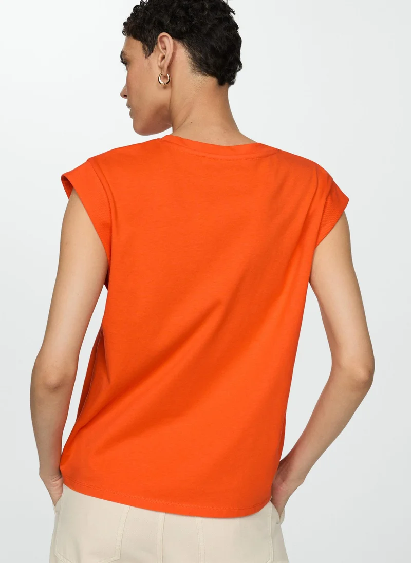 مانجو Crew Nek T-Shirt