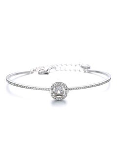Generic Zirconia Stone Studded Swarovski Bracelet  - Image 2