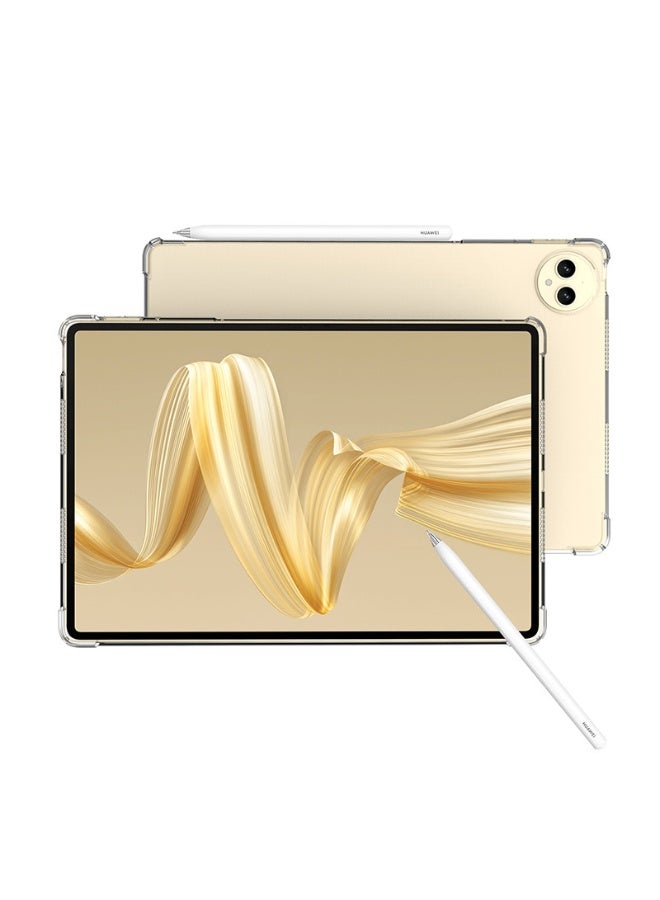 Cover Compatible with Huawei MatePad Pro 12.2 (2025), Light TPU Shockproof Soft Silicone Leather Protective Cover - Image 4