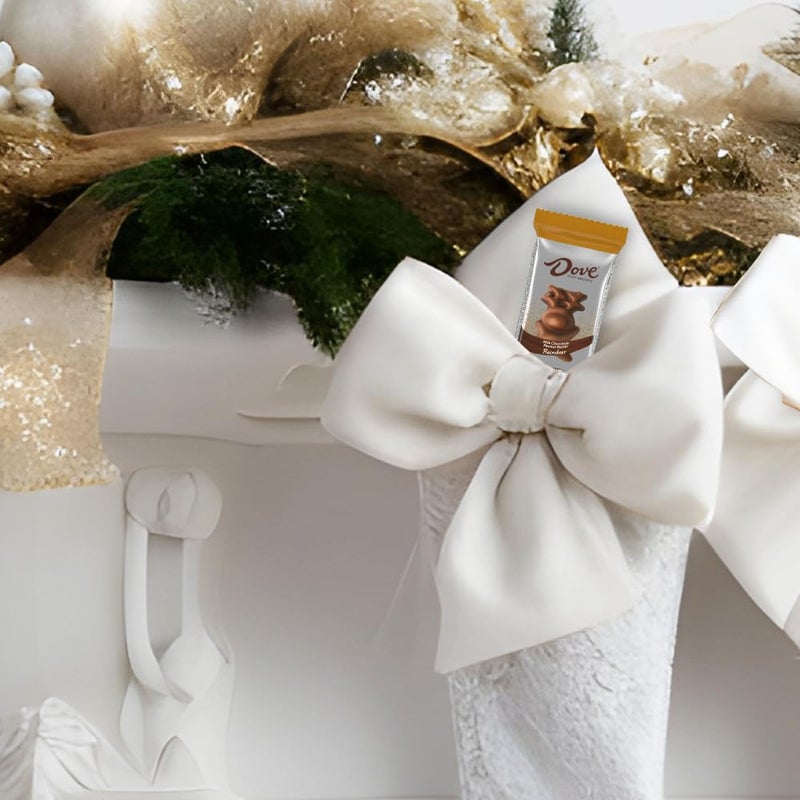 DOVE Milk Chocolate Peanut Butter Reindeer Christmas Candy Bar , 1.1 Oz - Image 3