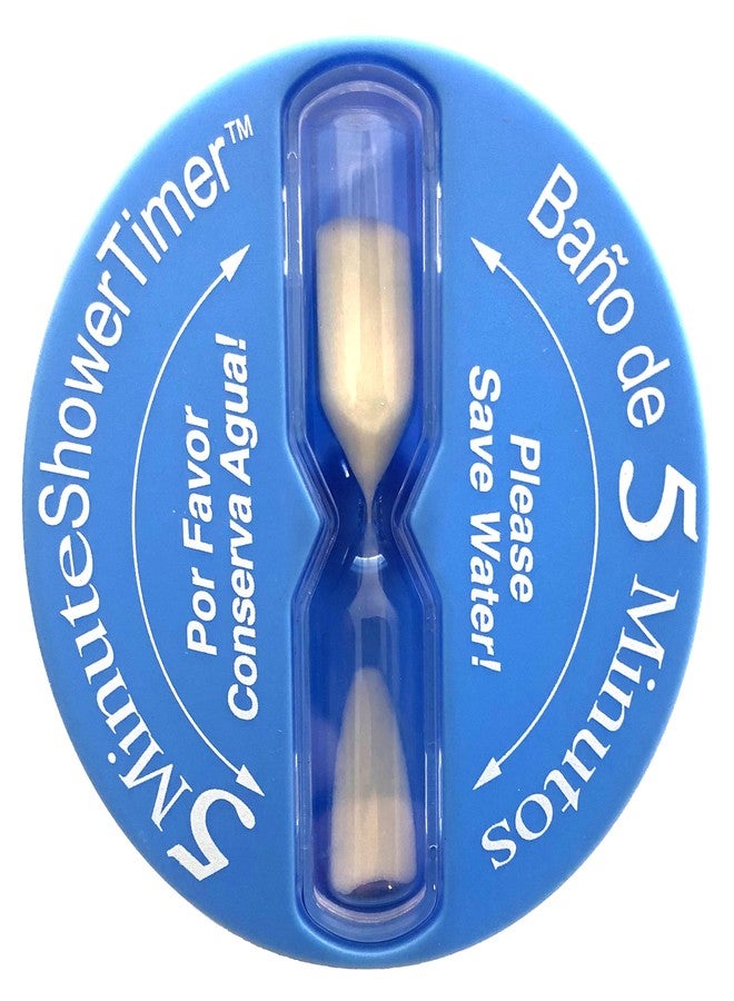 New Resources Group Five Minute Shower Timer Hot Water Saver Sand Timer (1) - Image 1
