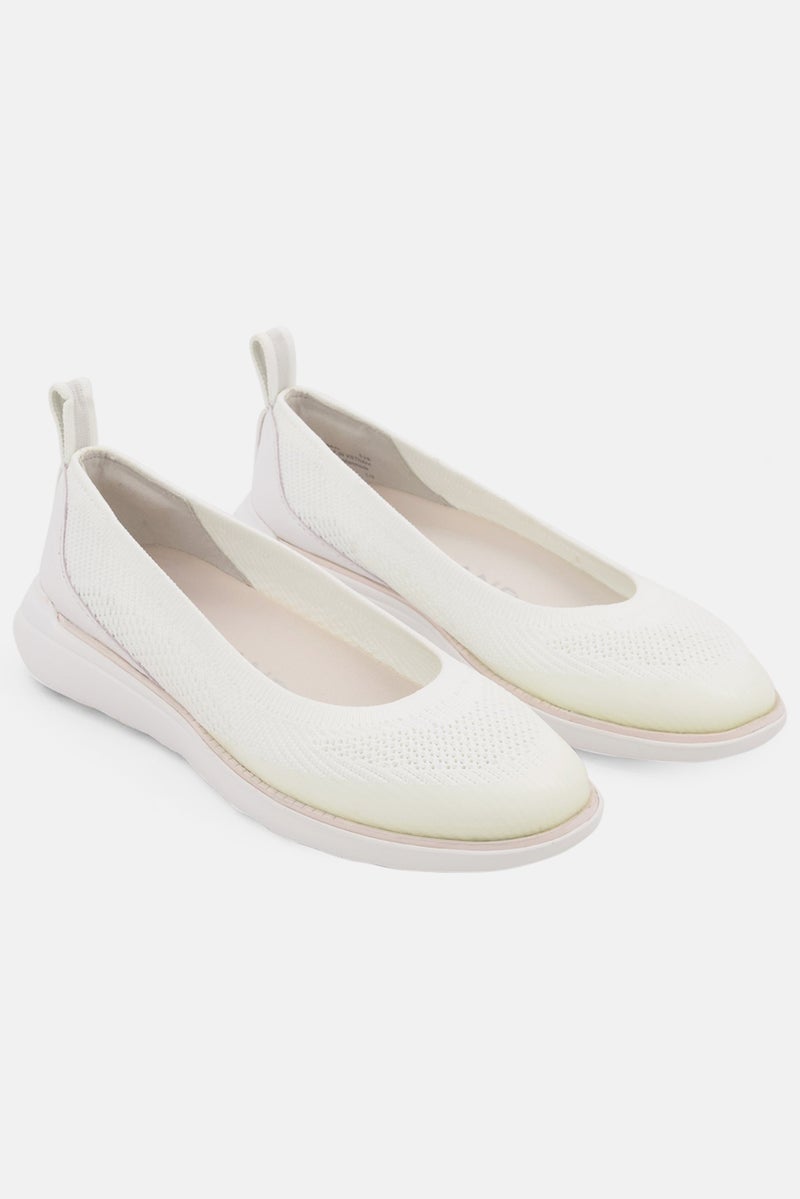 COLE HAAN Women Zerogrand Glbl Slip On Flats, Off White - Image 1