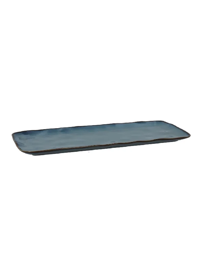R2S Rectangle Bulk Celadon Porcelain Plate Grey 36 x 16 cm R2026#INTC