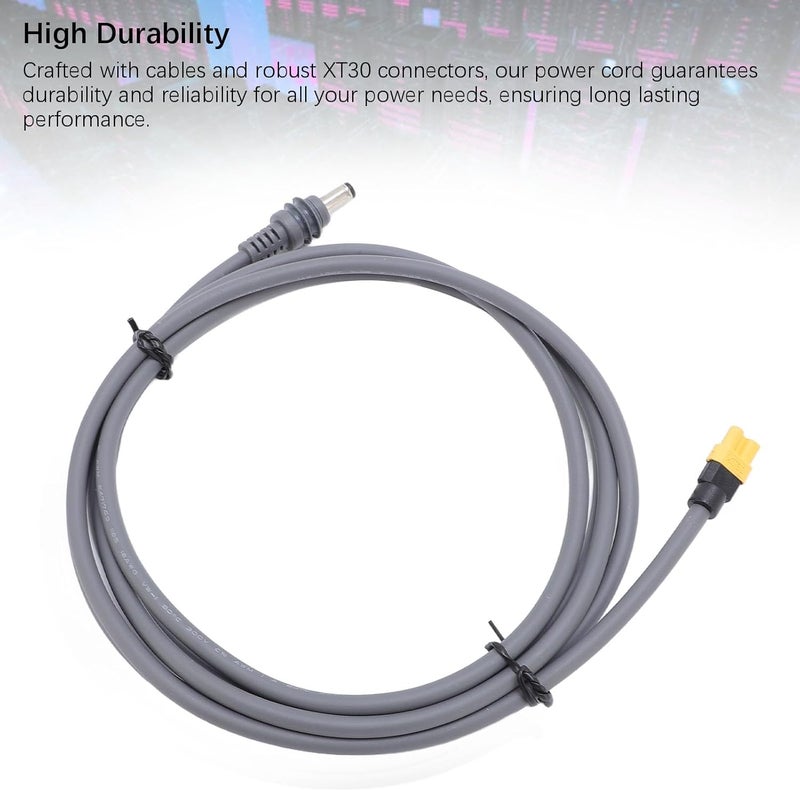 كابل طاقة للسيارات من نوع Mini DC، من نوع 18AWG XT30 إلى كابل طاقة للسيارات من نوع DC، مقاوم للماء، مصدر طاقة DC للأقمار الصناعية بقطر سلك 18AWG، مناسب للشاحنات والحافلات والسفن (طول 5 أمتار) - Image 3