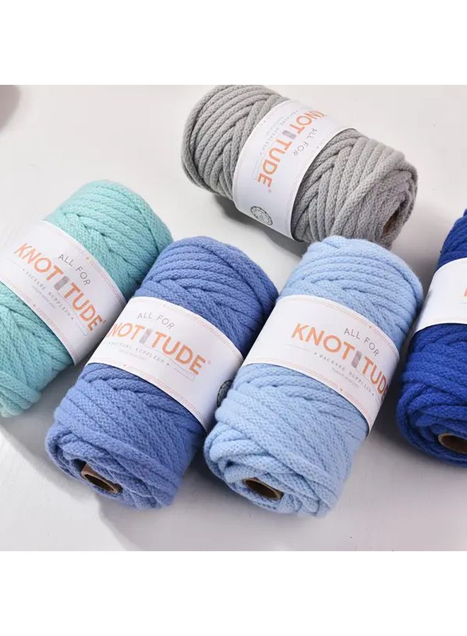 A Roll Of 8 Pink 6mm Wool Braided Rope For Handbag Making DIY Crafts And Easter Egg Decorations - Image 5