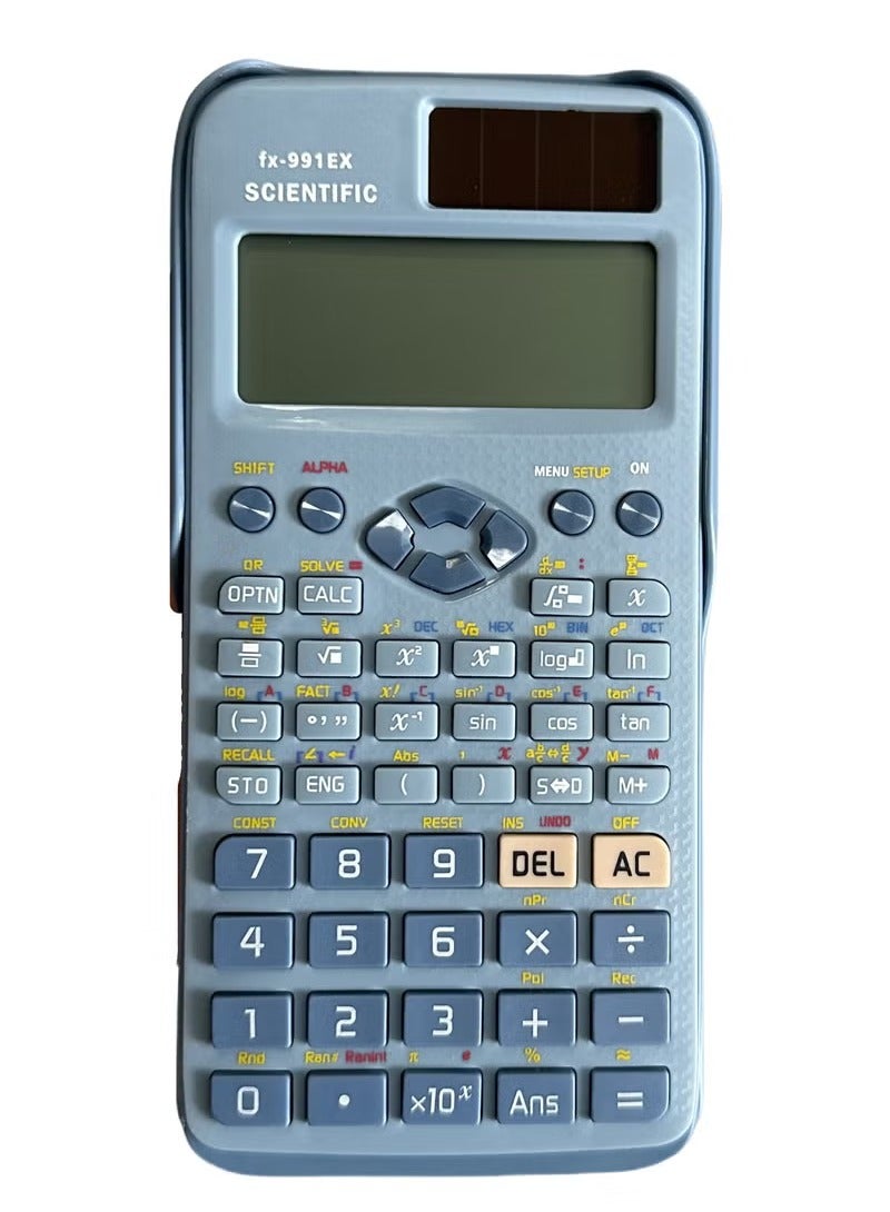 Generic Fx-991EX Standard Scientific Calculators Blue Grey  - Image 2