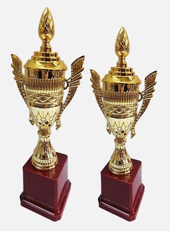 Bareeze Pure Gold Premium Trophy Cup for Sport, Event, Ceremony, Art Appreciation Gift, Sports, Academy - Image 3