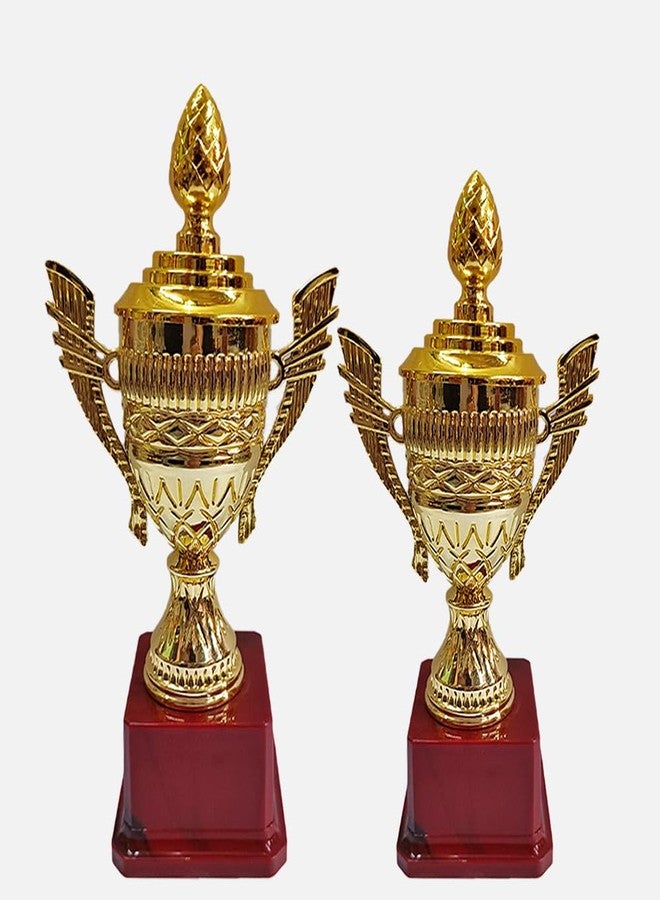 Bareeze Pure Gold Premium Trophy Cup for Sport, Event, Ceremony, Art Appreciation Gift, Sports, Academy - Image 1