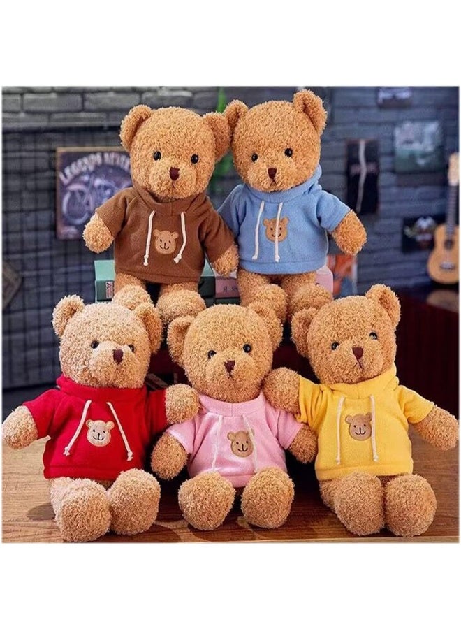 يلا جوي 50 سم ممشوة دب التدي, شكل فريد من نوعه دب التدي, شاجي ممشوة دب بني, لعبة بلش رائعة, مصنوعة من ناعمة ممتازة حشوة المواد, ديكور الداخلية, متعة موضوع غرفة ديكور - Image 5