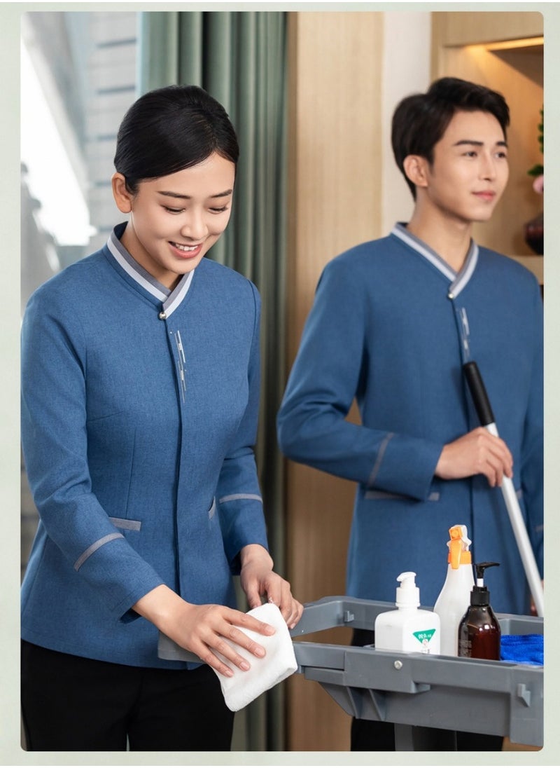 KUYING New Summer Cleaner Work Clothes  - Image 4