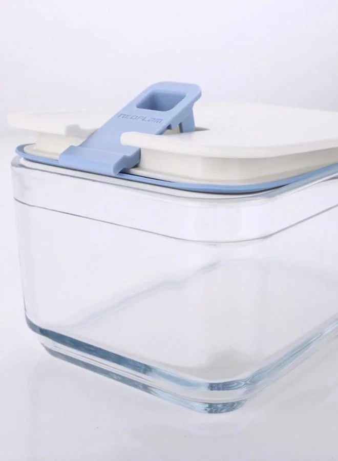 Neoflam NEOFLAM Perfect Seal Square Glass Storage 720Ml