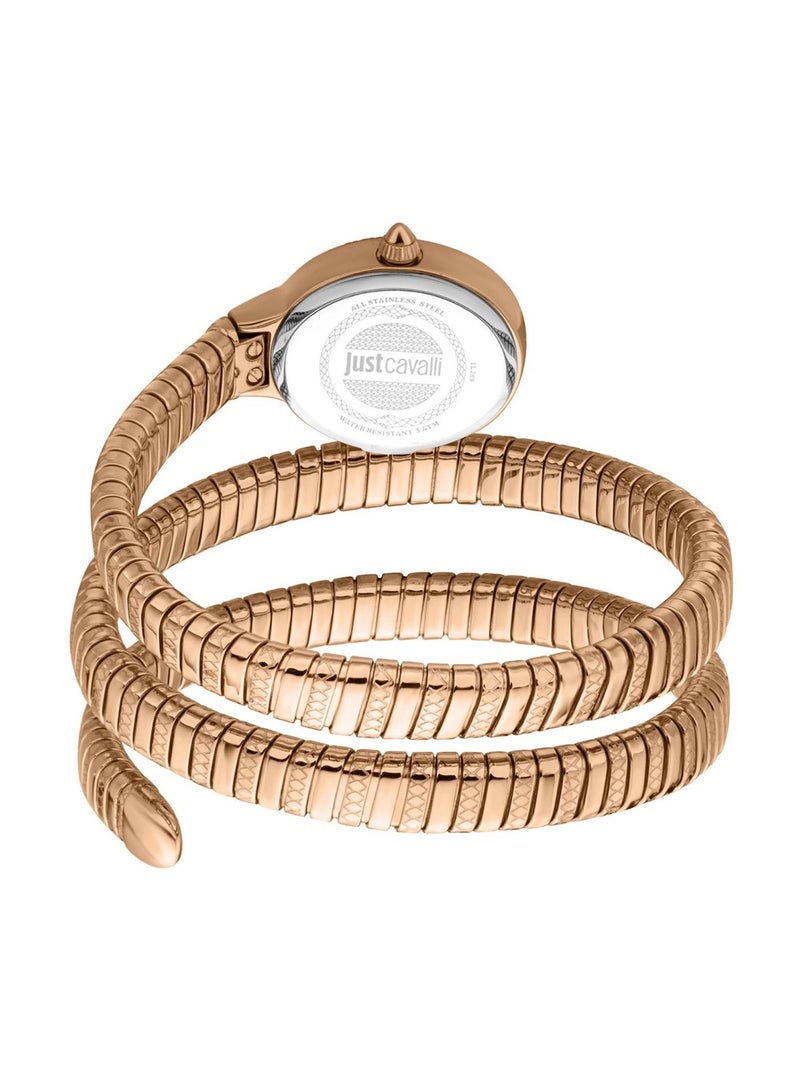 Just Cavalli ساعة يد نسائية بعد الحفلة بحزام ملتف JC1L269M0045 - Image 2