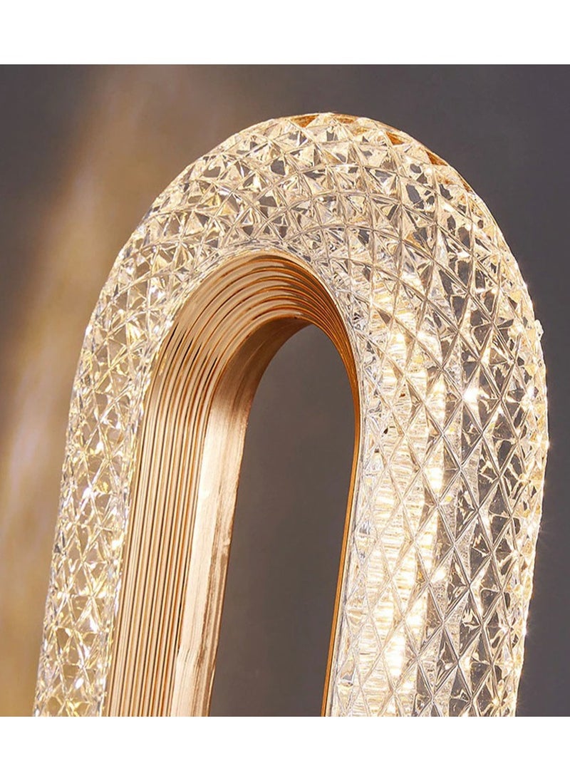 Crony Three-color touch charging model 0 with 1 diamond face lamp LED Crystal Table Lamp For Home Room  - Image 2