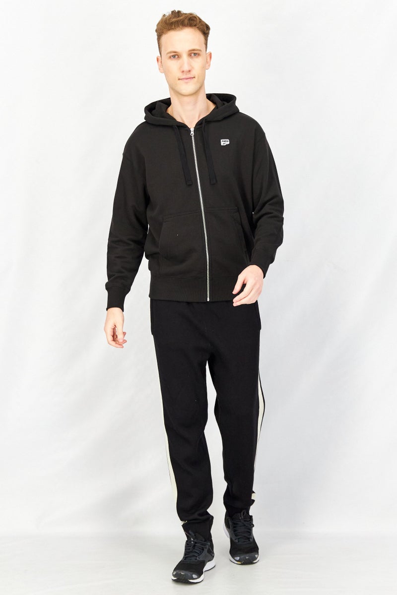 PUMA Men Sportswear Fit Brand Logo Long Sleeves Hoodie, Black  - Image 3