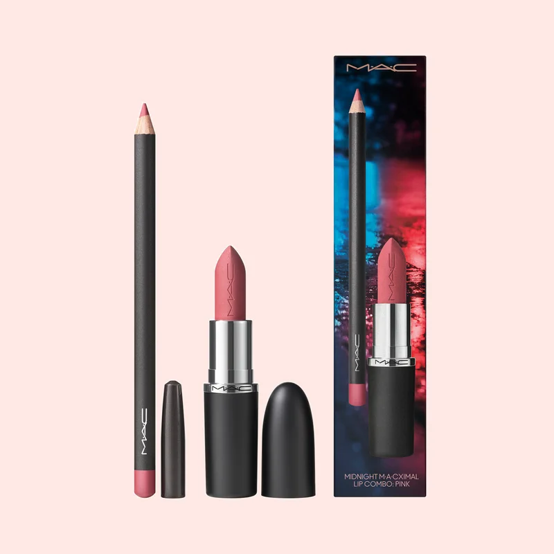 ماك كوزمتيكس Midnight MACximal Lip Combo: Pink