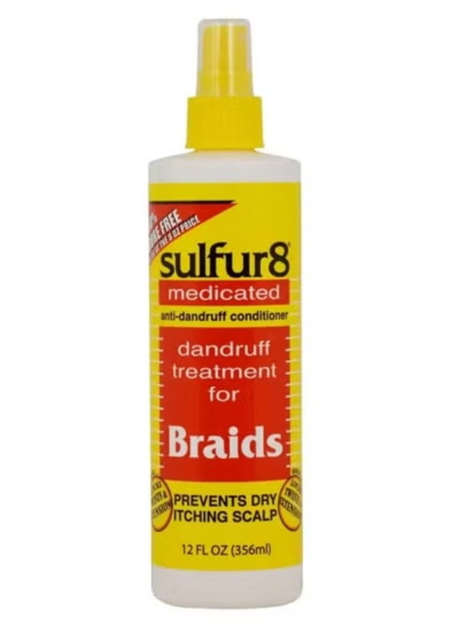 Sulfur 8 Dandruff Treatment For Braids Spray 356ml - Image 1