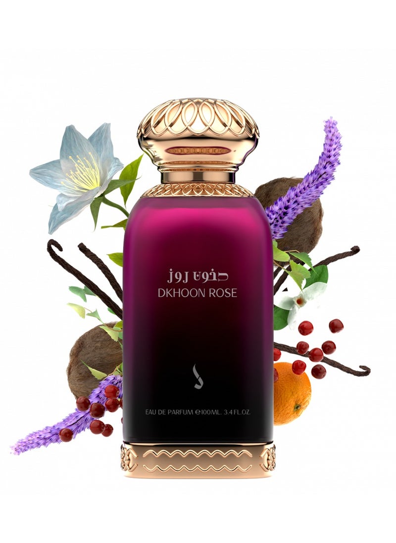 Dkhoon alemiratia - Dkhoon Rose Perfume From Dkhoon ALEmiratia 100 ml - Image 1