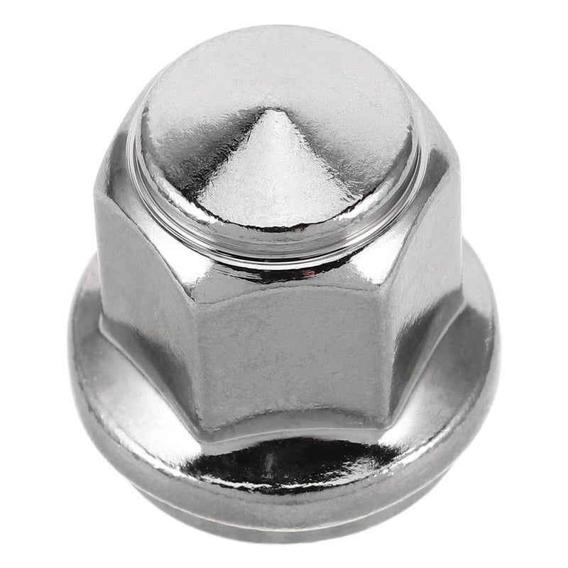 14x1 5 Solid Strengthened Silver Lug Nut Covers Compatible With Ford Edge Pickup Truck - Image 2