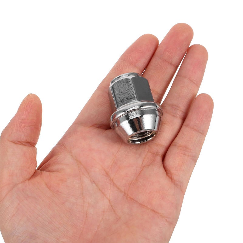 14x1 5 Solid Strengthened Silver Lug Nut Covers Compatible With Ford Edge Pickup Truck - Image 4