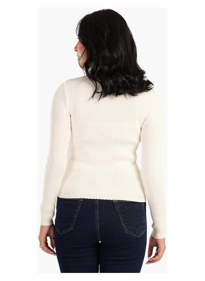 Carina - Cut out Ribbed Top - Image 1
