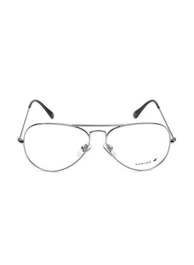 fastrack Silver Aviator  Rimmed Eyeglasses