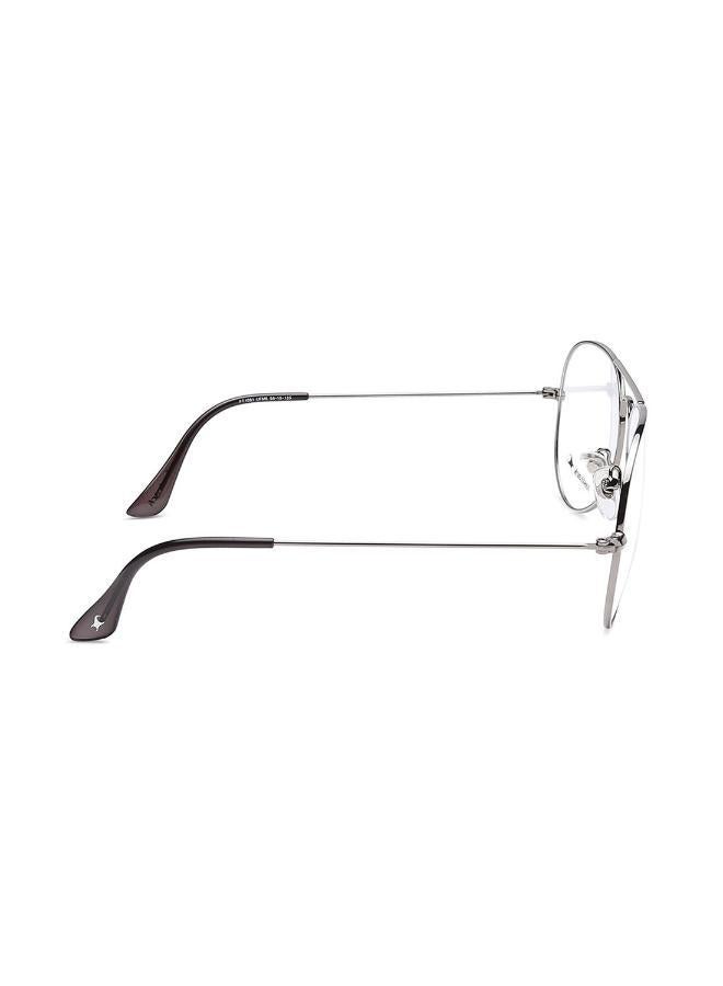 fastrack Silver Aviator  Rimmed Eyeglasses - Image 3