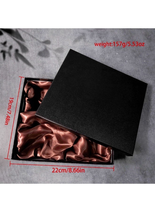 الرجال الذهب أزياء كبيرة الهاتفي ووتش مجموعة ، مع نظارات سوداء باردة والعطور ، تسليط الضوء على سحر الرجل ، هدية مربع التعبئة والتغليف ، هدية مثالية لعيد ميلاده - Image 4