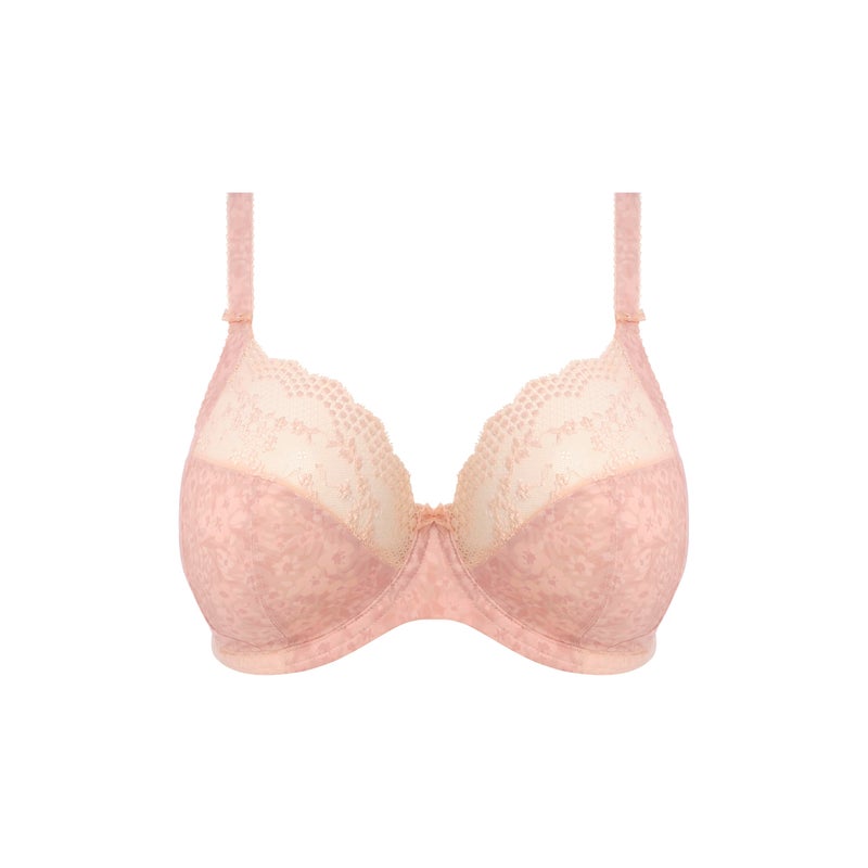 Elomi Women's Lucie Stretch Lace Underwire Plunge Bra Pale Blush - Image 3