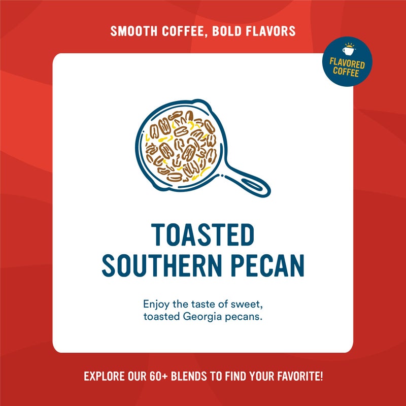 Cameron's Coffee Roasted Whole Bean Coffee, Flavored, Toasted Southern Pecan, 32 Ounce - Image 2