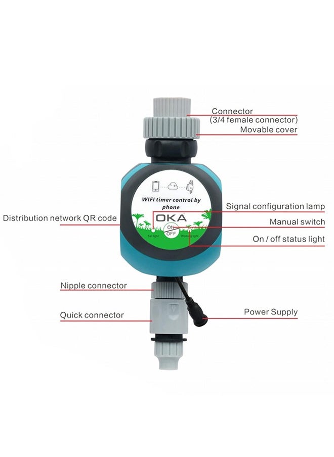 OKA - water regulator equipped with an automatic control unit via mobile phone/TRT60 - Image 1