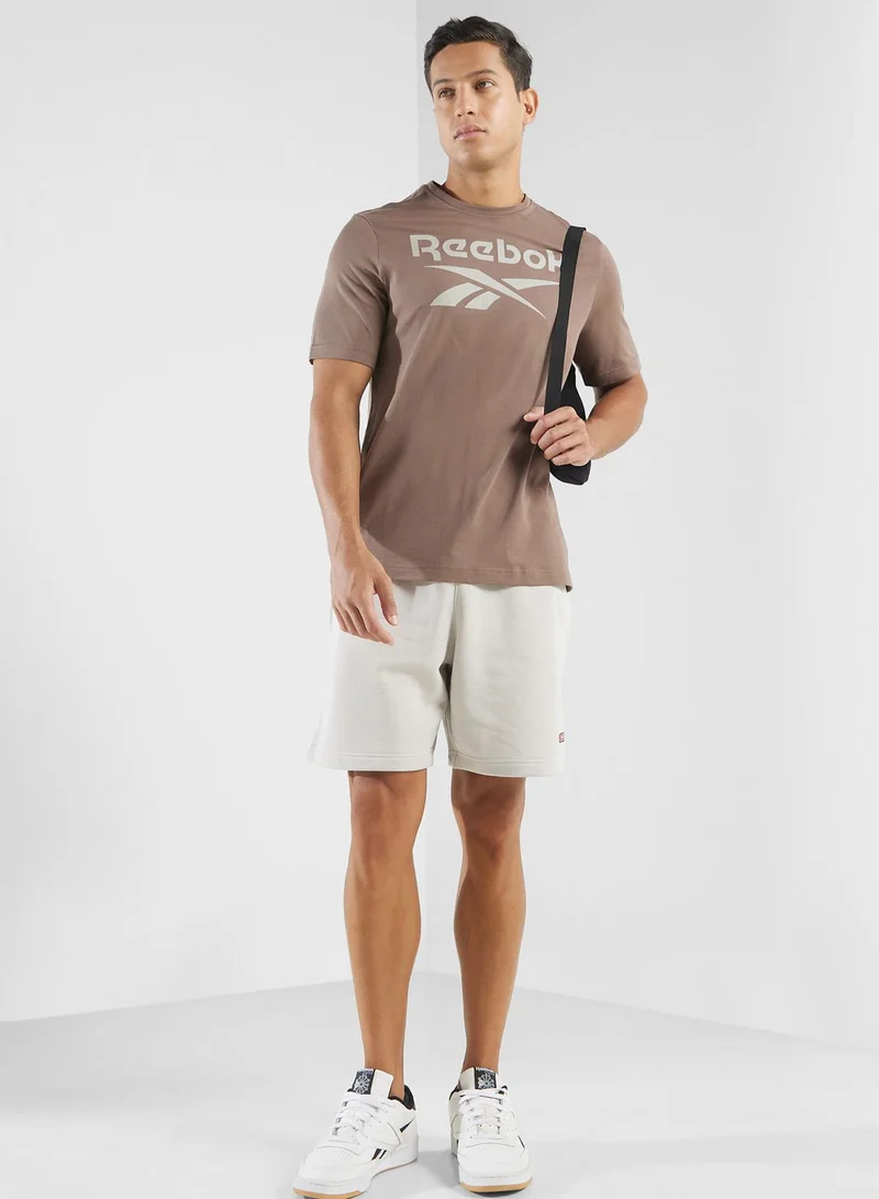 Reebok Identity Big Stacked Logo T-Shirt