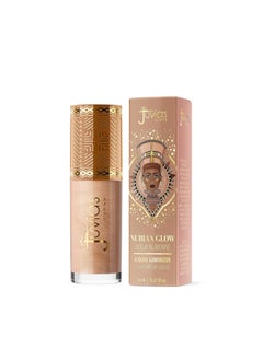 Juvia's Place Juvias Place Nubian Glow Liquid Luminizer Ivory Light  Radiant Highlighter Makeup Glowy Tint Daily Dewy Luminous Beauty Creamy Bronzing Skincare Radiating Brightening Natural Shine Face  Cheeks 