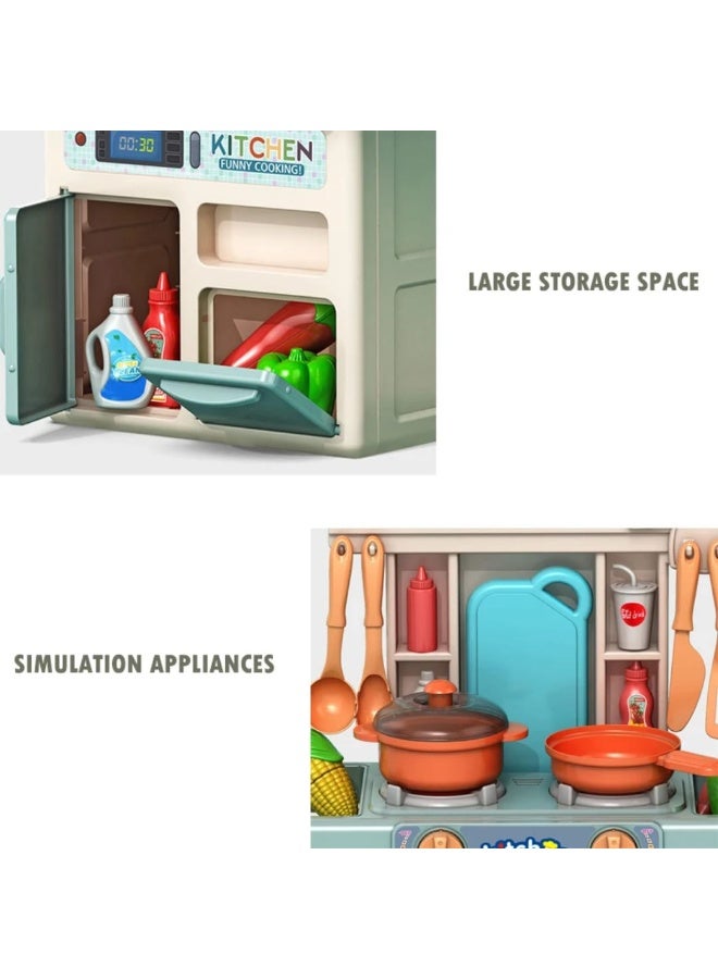لعبة مطبخ للاطفال 33قطعة - Image 4