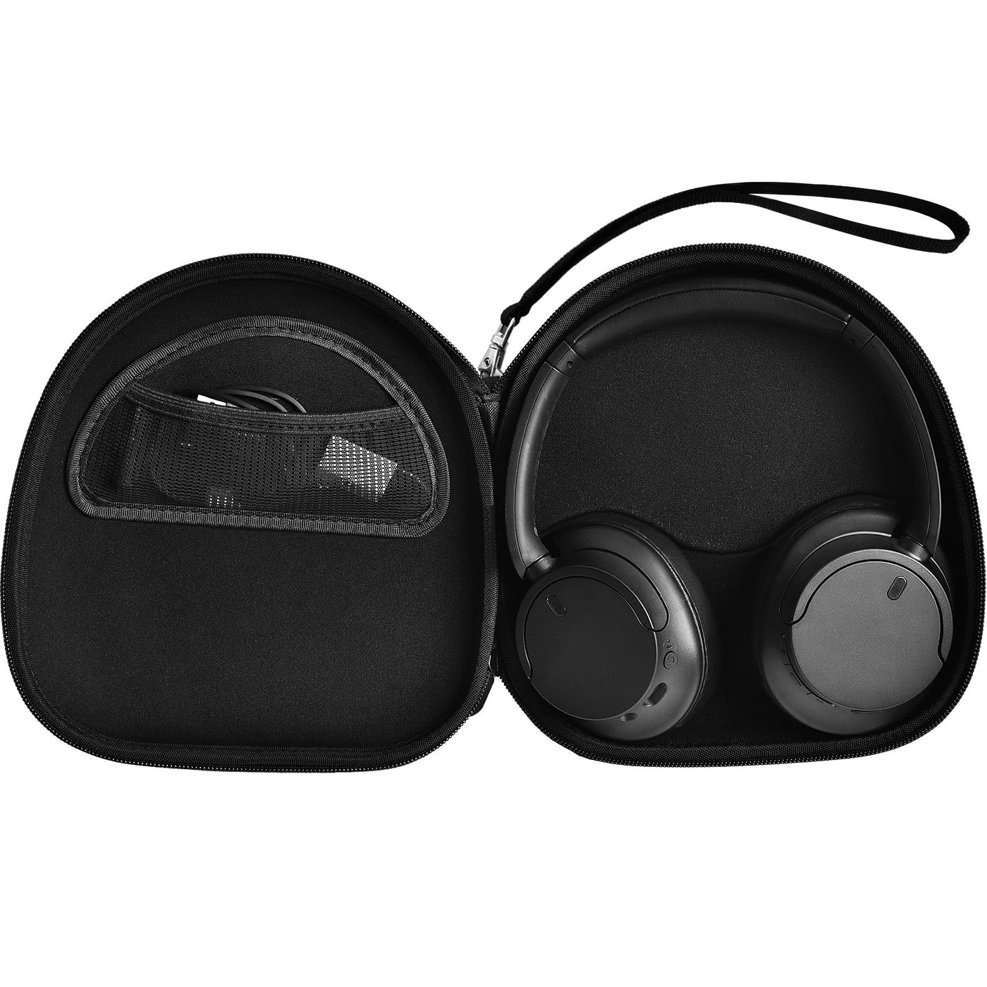 Headphone Case for Sony WH-CH720N WH-CH520 WH-1000XM4 for Soundcore Q20i Q20 Q30 for JBL Tune 720BT 510BT Noise Canceling Headphones, Wireless Headset Travel Bag (Box Only)(Black)