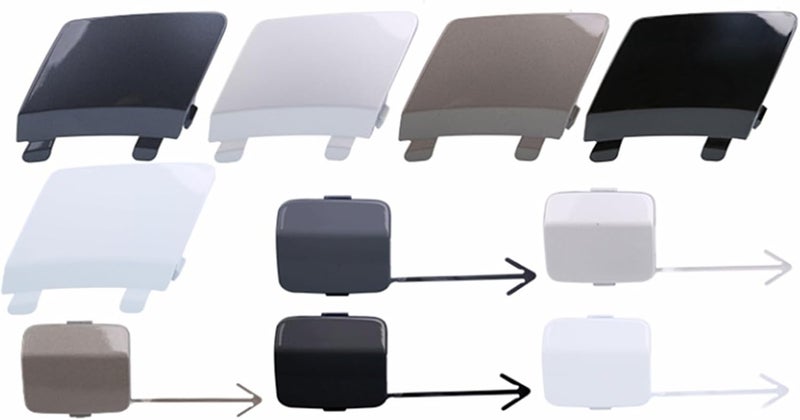 Vuzmode Bumper Tow Eye Cap Cover for VW Passat CC - Image 1