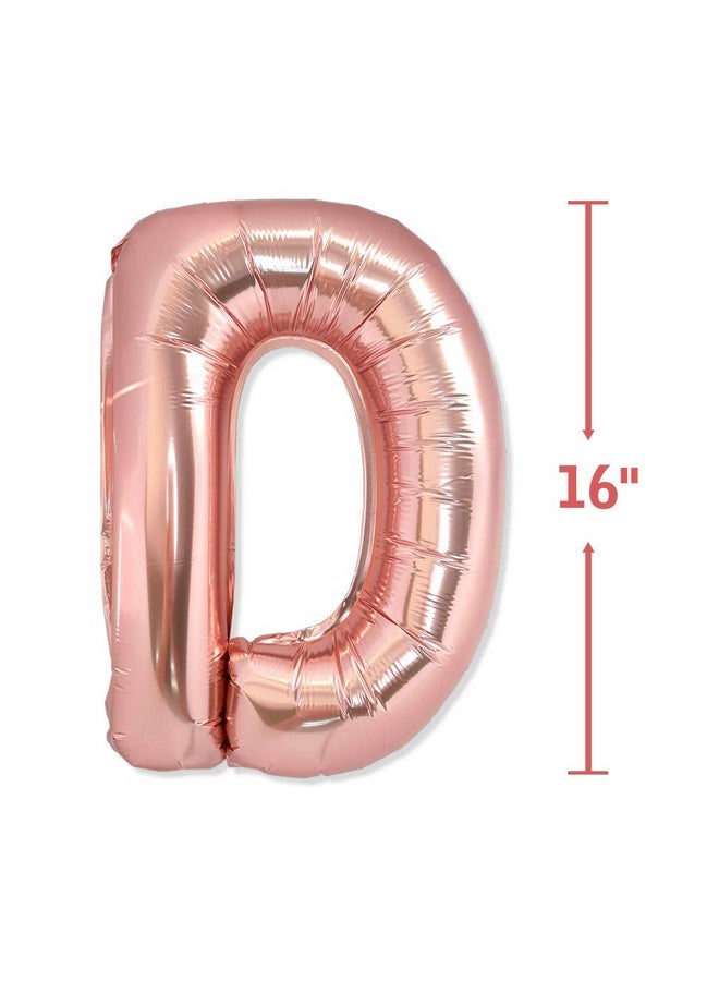 PartyForever Big Bride To Be Balloons Rose Gold 16" Letters Banner Bachelorette Party Decorations Kit Hen Party Supplies And Favors Bridal Shower And Hen Party Decorations Set - Image 3