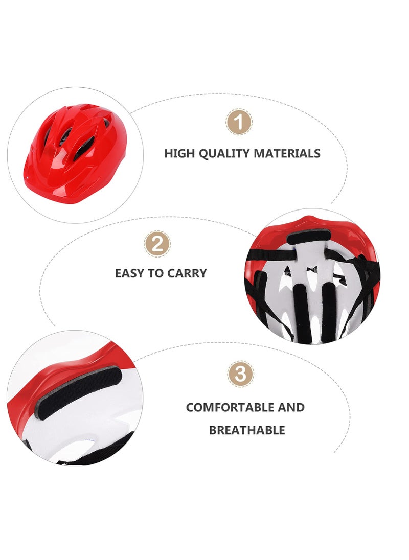 ENDLESS  - Endless EL1026 Multi Utility Sports Helmet for Cycling, Skating, Skateboarding | Red | Material : ABS, EPS | With High Density EPS (Thermocol) Padding, Soft Cushion and Adjustable Strap for Best Fit - Image 1