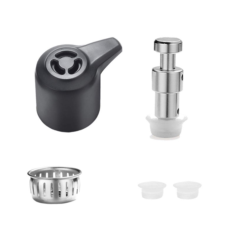 ULEE Steam Release Handle Float Valve Compatible with Instant Pot DuoDuo Plus 3 6 Qt  Also Including Replacements Parts of Float Valve Gaskets and AntiBlock Shield 