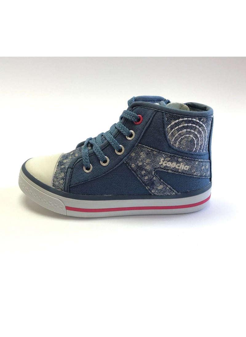 SCOOCHA - Flat Fashion Sneakers Comfort Easy Fitting Kids Shoes for Girl Jeans - Image 1