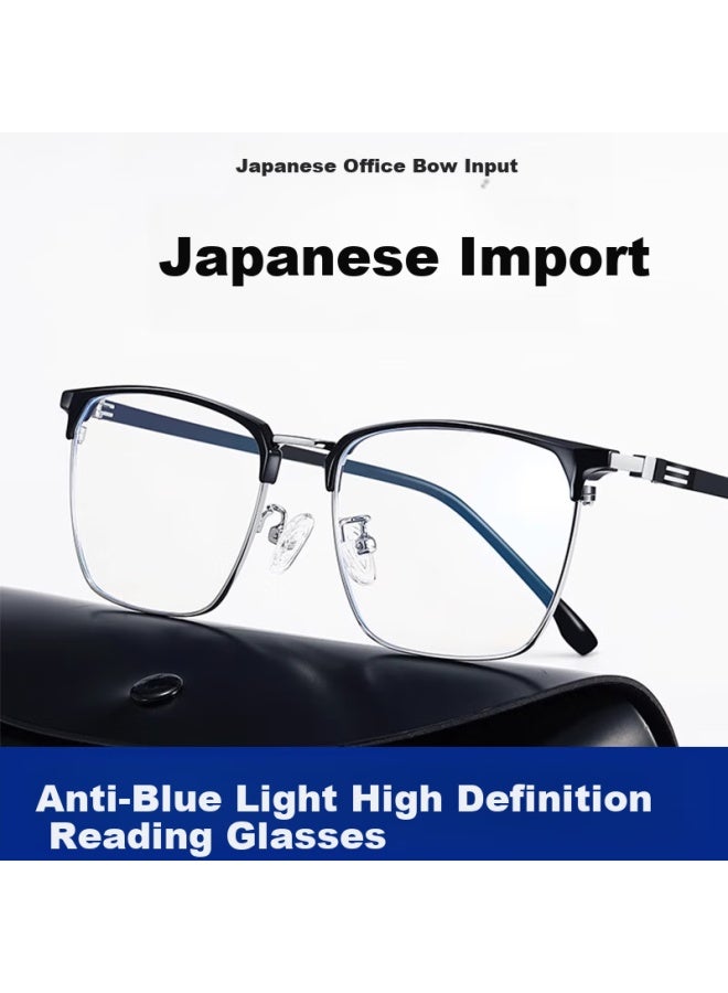 Gogosoon Imported High-end Brand Dual-use High Definition Presbyopic Gl For Men Anti-blue Light Presbyopic Gl With Far And Near Vision - Image 2