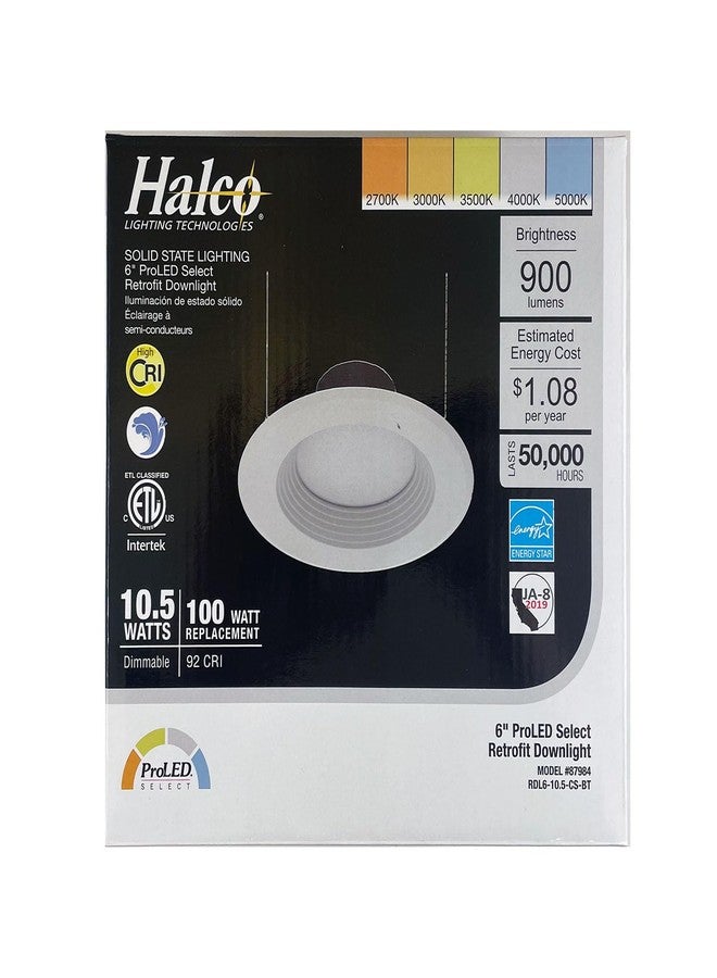 Halco 87984 - RDL6-10.5-CS-BT LED Recessed Can Retrofit Kit with 5 6 Inch Recessed Housing - Image 5