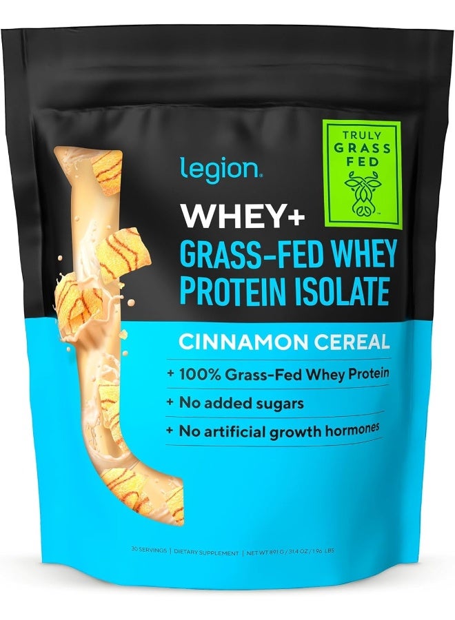 Legion Whey+ Whey Protein Powder (Cinnamon Cereal) - Image 1