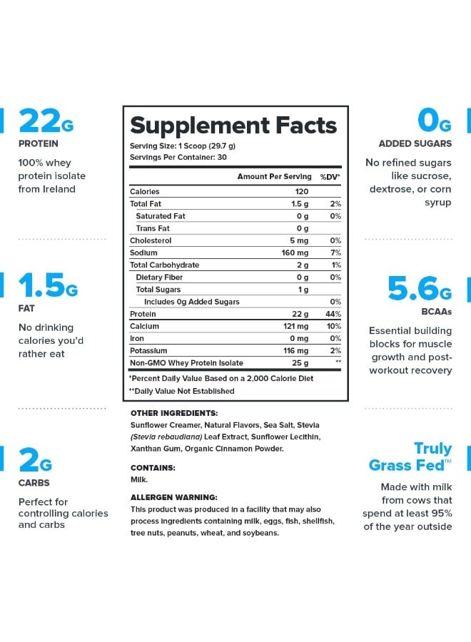 Legion Whey+ Whey Protein Powder (Cinnamon Cereal) - Image 2