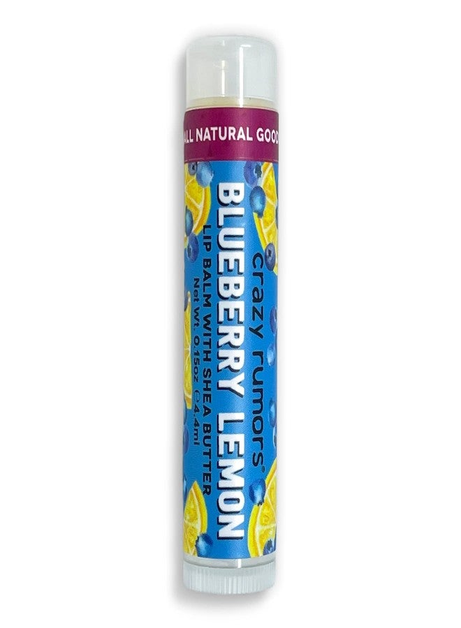 Crazy Rumors Blueberry Lemon Lip Balm. 100% Natural, Vegan, Plant-Based, Made in USA (1-Pack - Image 1