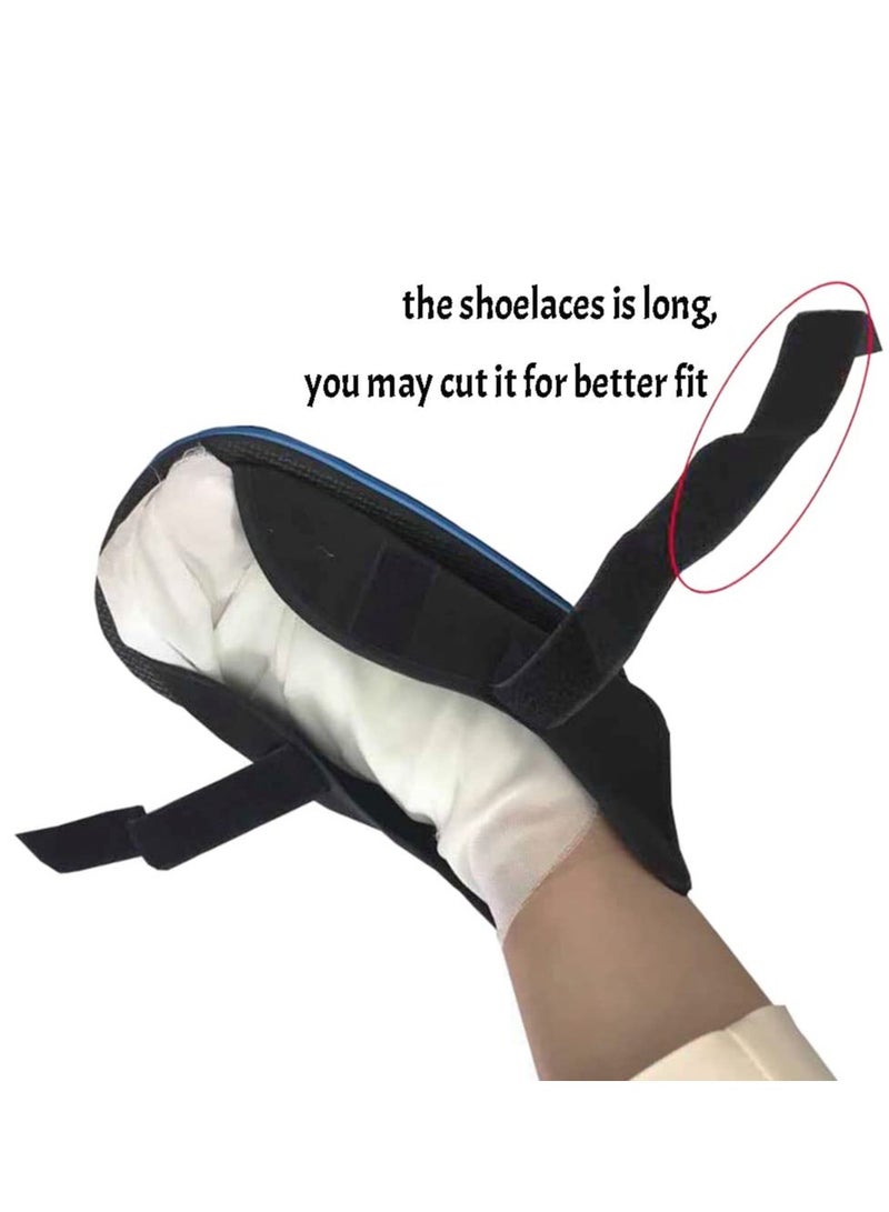 MEGA Post Op Shoe Broken Toe Open Walking Shoe Lightweight Surgical Foot Protection Cast Boot Adjustable Straps for Ankle Injures Support Bunion Hammertoe Post Surgery Brace Foot Fracture Orthopedic Shoe ( M) Size: Medium - Image 5